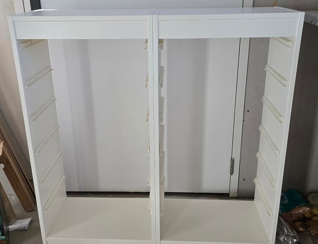 2 IKEA Trofast kasten aan elkaar (excl. bakken), Huis en Inrichting, Ophalen, Gebruikt