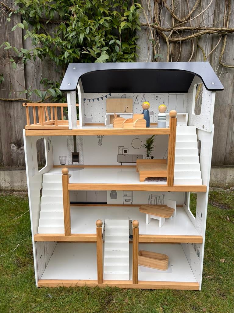 Poppenhuis Petite Amelie, Ophalen, Zo goed als nieuw, Poppenhuis