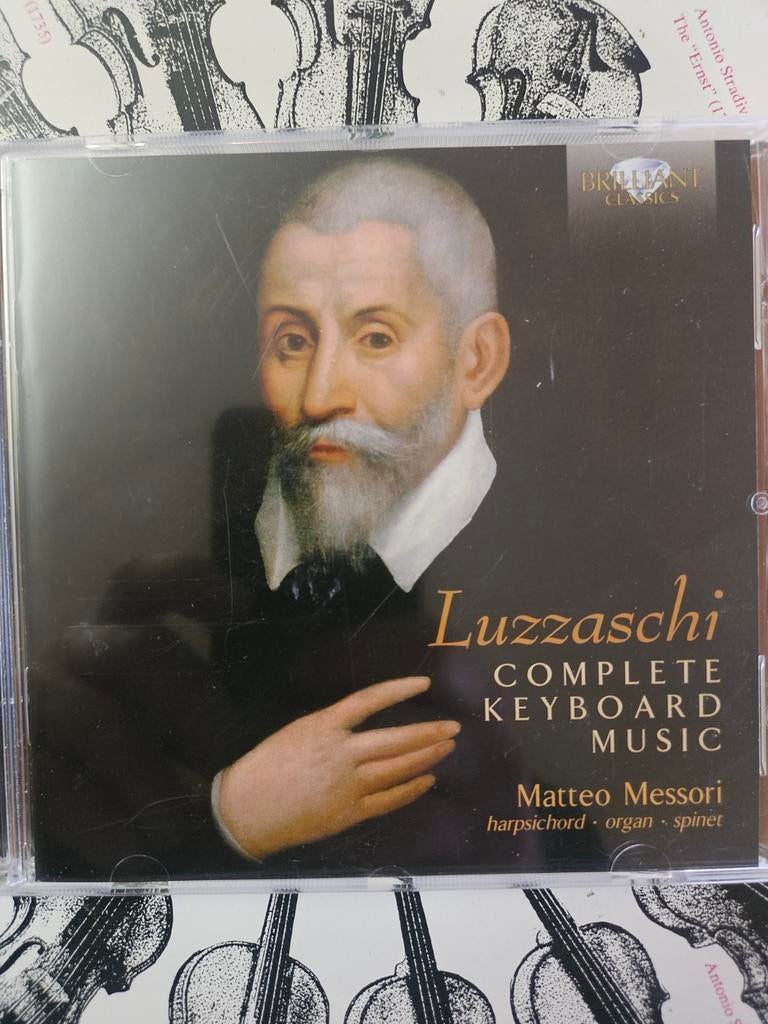 Luzzaschi - Complete Keyboard Music (CD), Ophalen of Verzenden, Middeleeuwen en Renaissance, Zo goed als nieuw, Kamermuziek