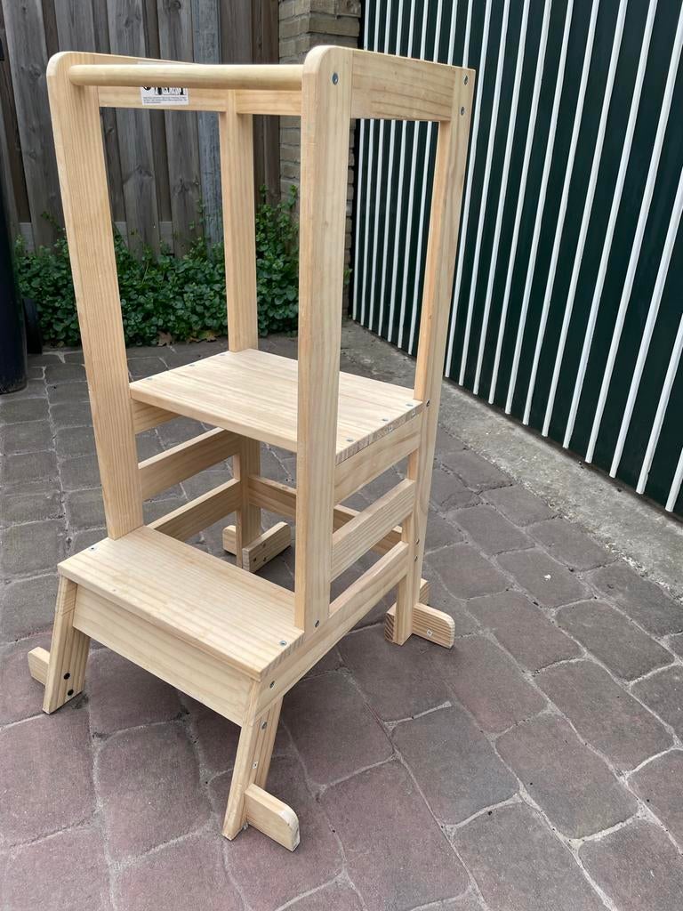 Houten Leertoren - Montessori Keukenhulp voor Kinderen, Ophalen, Gebruikt, Overige typen