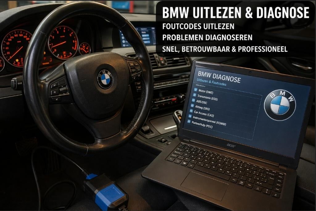 BMW Diagnose & Foutcodes Uitlezen | Reset + Live Data |, Ophalen, Nieuw, BMW