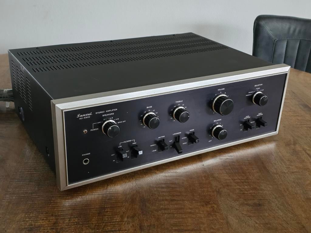 Sansui AU-6500 Stereo Versterker, Gebruikt, Nvt, Nvt, Nvt