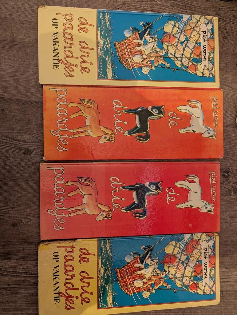 4x De drie paardjes, Ophalen of Verzenden, Gelezen, Fictie algemeen