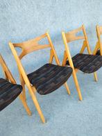 Eethoek, Ophalen, Gebruikt, 4 tot 6 stoelen, Hans J Wegner, Danish furniture, vintage, stoelen, eettafel