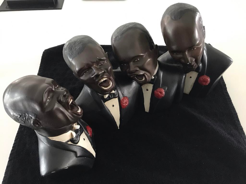 Delareu-Picard borstbeeld Jazz zangers, Verzamelen, Ophalen of Verzenden, Gebruikt, Mens