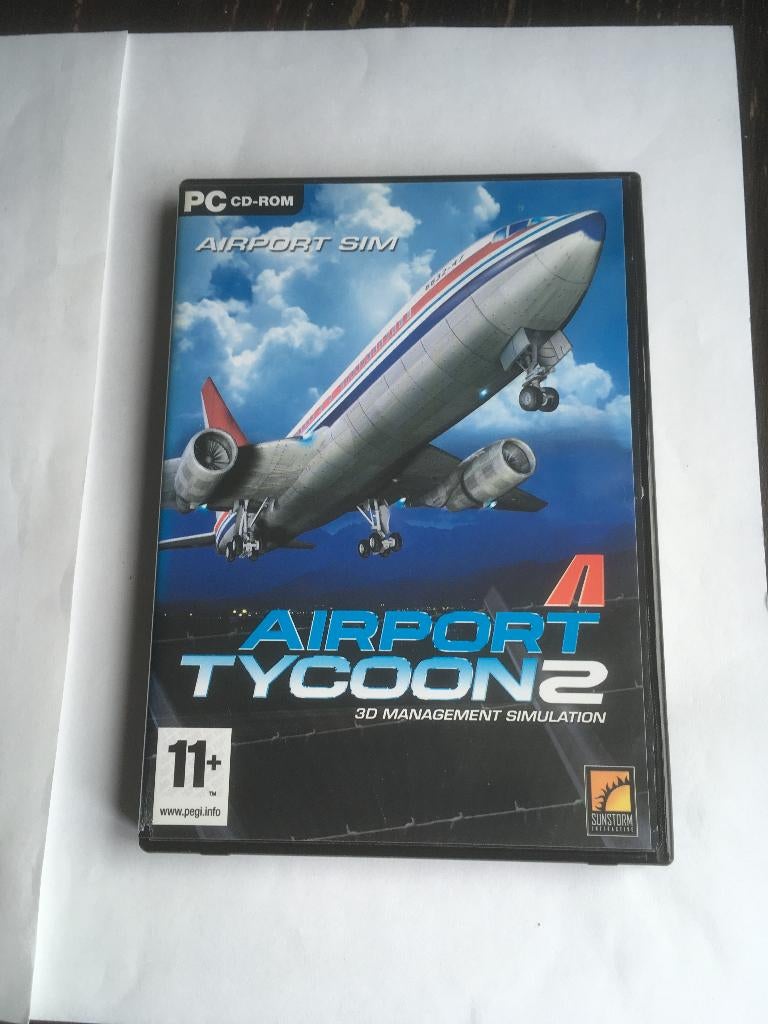 airport tycoon 2 pc game 3d management simulator, 1 speler, Ophalen of Verzenden, Simulatie, Vanaf 3 jaar