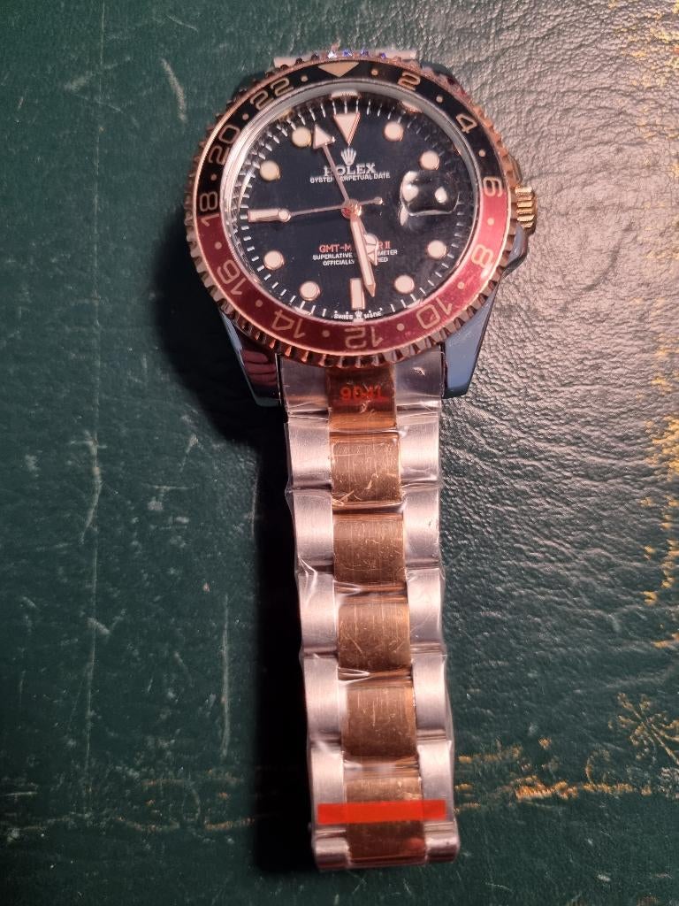 Rolex GMT Master II "rootbeer", nieuwstaat, Staal, Verzenden, Polshorloge, Nieuw