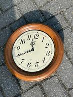 Vintage Kiga Wandklok - Hout, Quartz, Ophalen of Verzenden