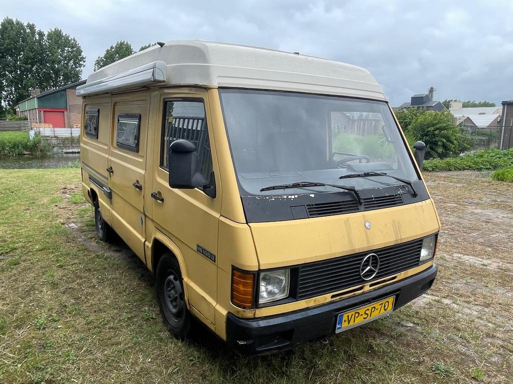Mercedes MB 100 Camper - Compact en Betrouwbaar, Caravans en Kamperen, Campers, Dakluik, Tot en met 2, Mercedes-Benz, Particulier