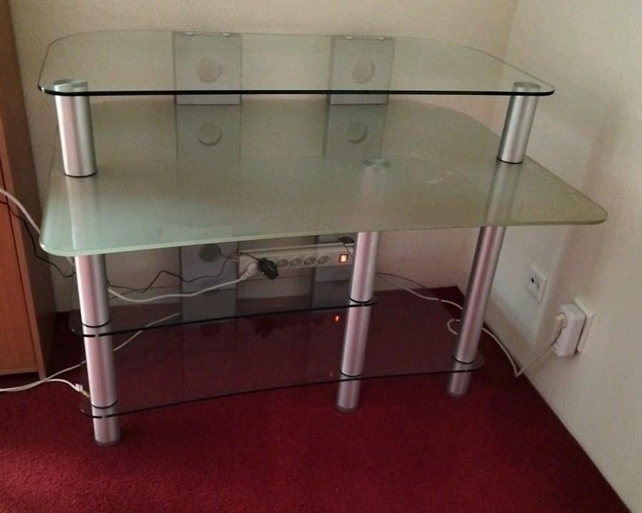 Design computer werk tafel 2 hoogtes 15,00, Ophalen, 70 tot 120 cm