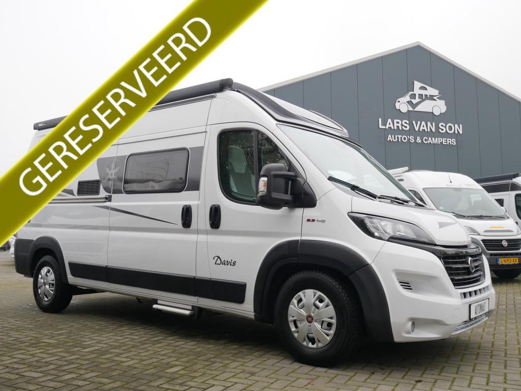 Karmann Davis 590, 9-Traps Automaat, Dwarsbed, Skyroof!, Fia, Automaat, Ringverwarming, Almersdorperweg 39
1674NW  OPPERDOES, NL