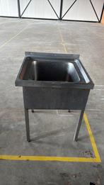 Wasbak rvs, Ophalen, Zo goed als nieuw, Rond, Metaal