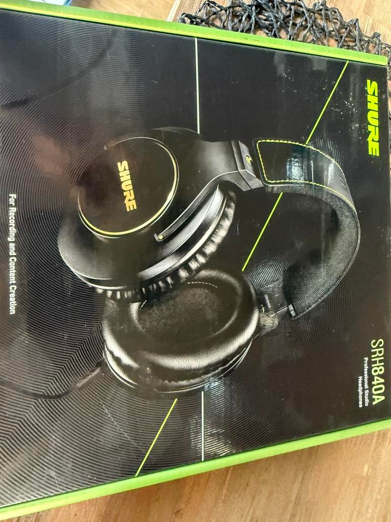 Shure SRH840A, Audio, Tv en Foto, Koptelefoons, Ophalen of Verzenden, Zo goed als nieuw, Overige merken