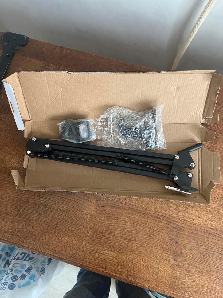 Microfoonstandaard - Verstelbare microfoonarm, Muziek en Instrumenten, Microfoons, Nieuw, Overige typen, Ophalen