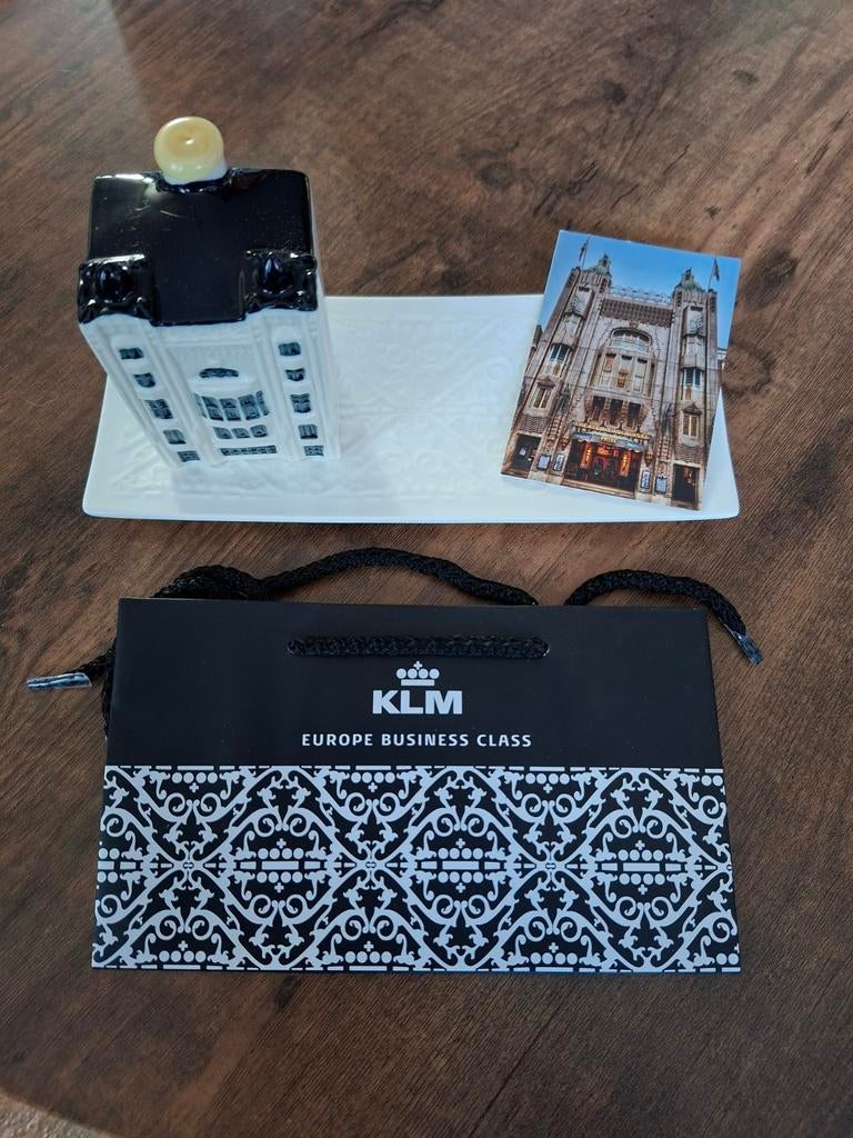 KLM huisjes  huisje 102 met flyer en het Marcel Wanders sush, Ophalen of Verzenden, Nieuw, 81 t/m 91, Gevuld