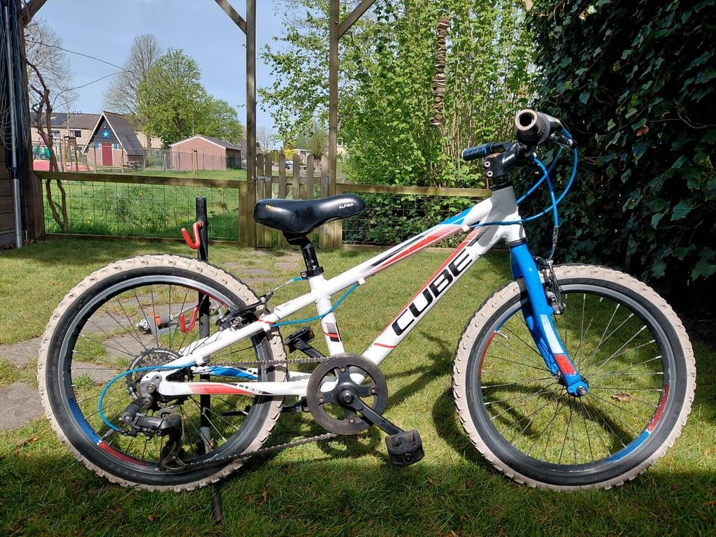 MOUNTAINBIKE CUBE KINDERFIETS FRAMEMAAT XXS, Fietsen en Brommers, Fietsen | Jongens, Gebruikt, 20 inch, Versnellingen, Ophalen