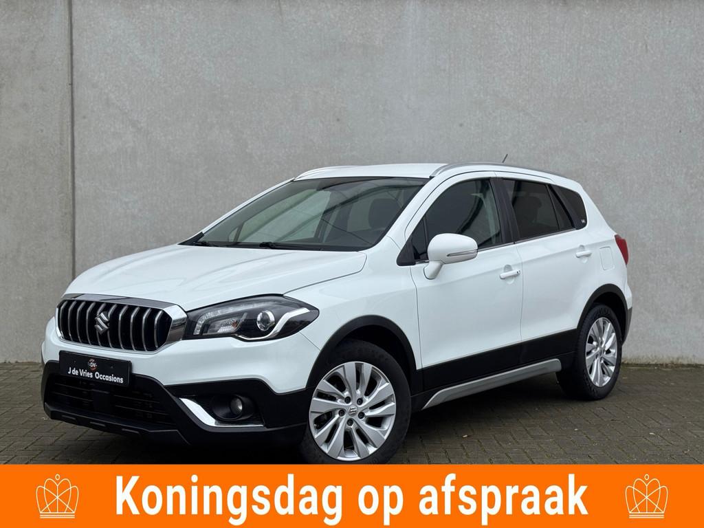 Suzuki S-Cross 1.0 Boosterjet Stijl CAR PLAY STL VERW CRUISE, Auto's, Suzuki, Voorwielaandrijving, Wit, Origineel Nederlands, Bedrijf