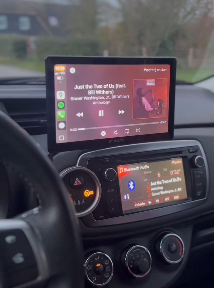 Strolox Carplay scherm 9 inch, Auto diversen, Autonavigatie, Ophalen of Verzenden, Nieuw