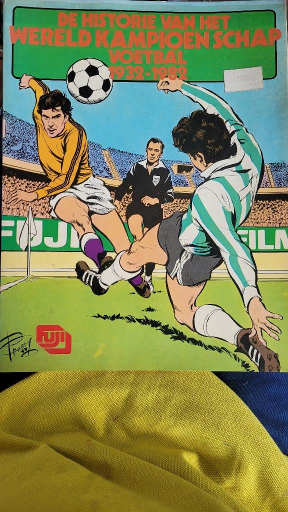 WK voetbal historie in stripverhaalvorm, Gelezen, Verzenden, Diverse schrijvers, Balsport