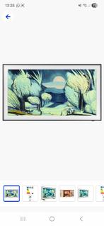 Samsung The Frame Televisie 55 Inch, Ophalen, QLED, Nieuw, 100 Hz