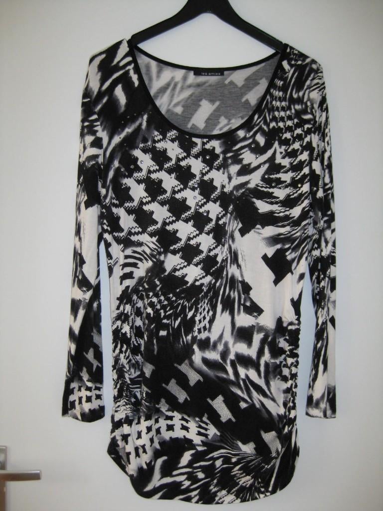 Top Les Amies maat L.., Kleding | Dames, Ophalen, Zwart, Maat 42/44 (L), Les Amies