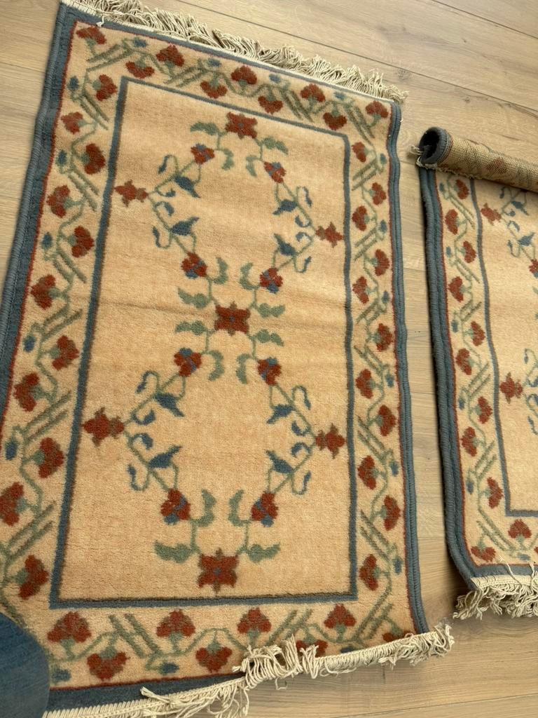 Vintage tafelkleed tafelloper no 3, 100 tot 150 cm, Zo goed als nieuw, Rechthoekig, 50 tot 100 cm