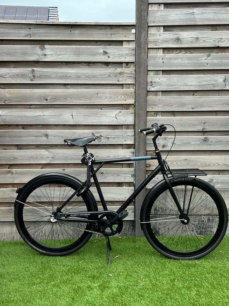 Veloretti stadsfiets – zwart – Shimano Nexus, Ophalen, Zo goed als nieuw, Minder dan 10 versnellingen, Overige merken