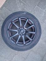16 inch velgen incl. banden en wielmoeren, Ophalen, Gebruikt, 16 inch, Banden en Velgen