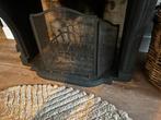 Haard scherm + opvang 50x65cm, Ophalen, Gebruikt, Inzethaard, Houthaard