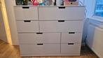 Ikea Nordli kast 120 x 99cm 8 lades wit., Ophalen, 100 tot 150 cm, 5 laden of meer, Zo goed als nieuw