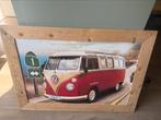 Afbeelding met houten lijst vw t1, Huis en Inrichting, Ophalen, Zo goed als nieuw