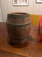 Houten Vat / Vogelhuisje - Landelijke Decoratie, Ophalen, Gebruikt, Minder dan 50 cm