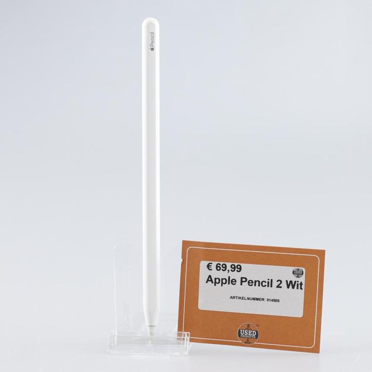 Apple Pencil 2 Wit, Computers en Software, Apple iPads, Zo goed als nieuw