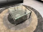 Nieuw Metaform M 1 Salontafel Glas Design bijzet tafel 60, 50 tot 100 cm, Vierkant, Nieuw, Glas