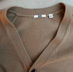 vest wol,camelkleur , Uniqlo, Uniqlo, Overige kleuren, Maat 48/50 (M), Ophalen of Verzenden