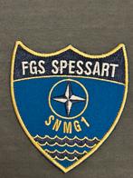 Embleem Nato SNMG1, Verzamelen, Verzenden, Marine, Duitsland, Embleem of Badge