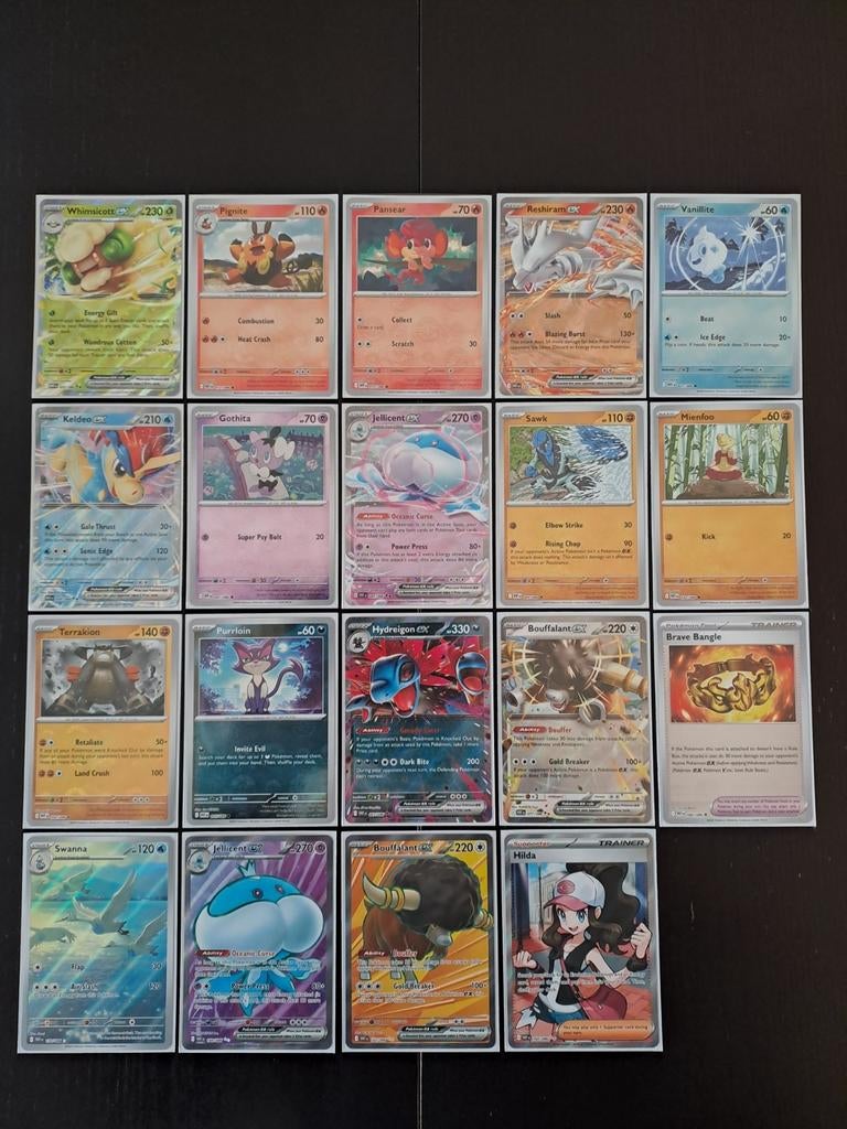 Te koop: Pokémon kaarten White Flare 19 hits., Ophalen of Verzenden, Nieuw, Meerdere kaarten