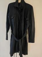 Zwarte leren jas in maat M, Maat 38/40 (M), Zwart, Vila, Ophalen of Verzenden