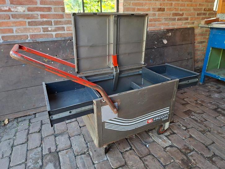 Degelijke facom 2092 gereedschapswagen/ /gereedschapskar!, Doe-het-zelf en Verbouw, Gereedschapskisten, Gebruikt, Ophalen