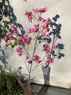 ZIJDEBLOEMEN 106 CM CHERRY BLOSSOM DARK PINK NIEUW, Huis en Inrichting, Woonaccessoires | Kunstplanten en Kunstbloemen, Binnen