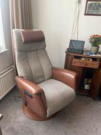 Prominent Sta-op Stoel - Elektrisch & Netjes!, Ophalen, Gebruikt, Leer, 75 tot 100 cm