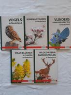 Postcodeloterij (5x) Vogels bomen&struiken vlinders bloemen, Ophalen of Verzenden, Zo goed als nieuw, Natuur algemeen