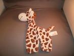 zwitsal giraf crème bruin gevlekt witte snuit 23 cm velours, Ophalen of Verzenden, Nieuw, Overige typen