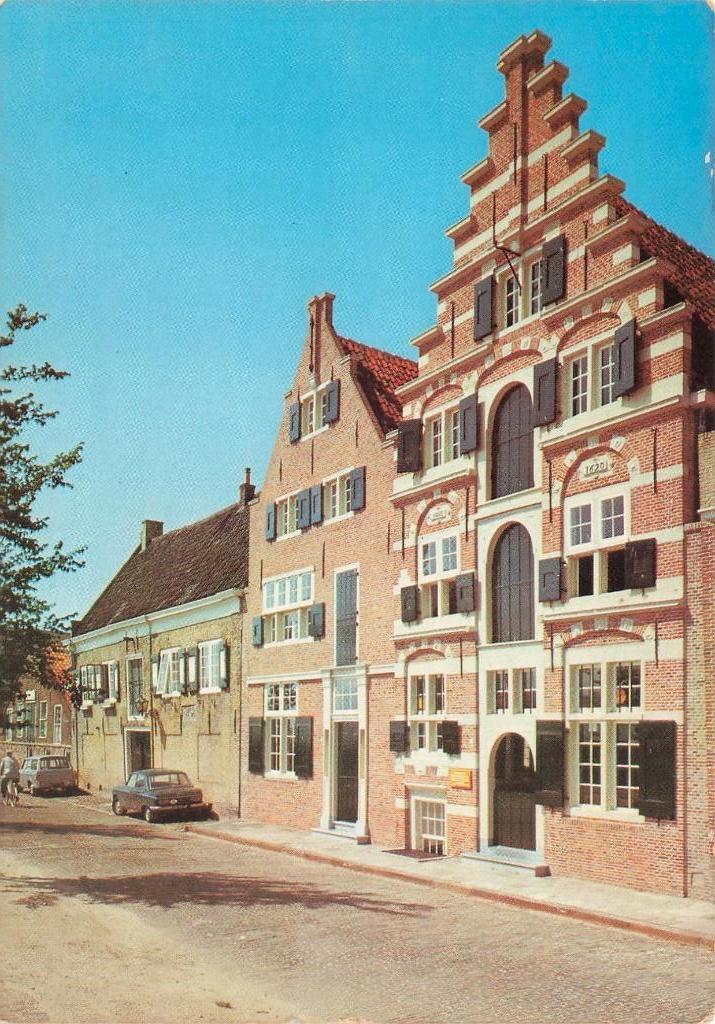 Enkhuizen, Ingang Zuiderzee Museum, Ophalen of Verzenden, 1960 tot 1980, Ongelopen, Noord-Holland