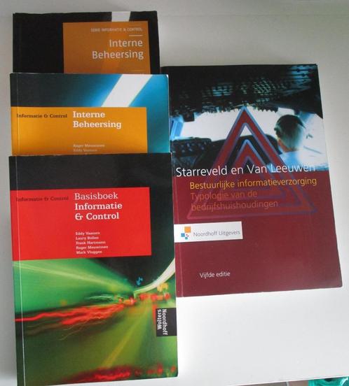 4 Studieboeken Informatie & Control – Noordhoff Uitgevers, Boeken, Studieboeken en Cursussen, Gelezen, WO, Ophalen of Verzenden