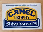 Sticker Camel Trophy Shivahamal '91, Verzamelen, Stickers, Sport, Ophalen of Verzenden, Zo goed als nieuw