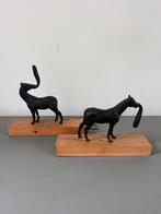 Henk Visch 2x paard, Ophalen