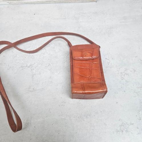 Mulberry Mini Tas Bruin Croco, Sieraden, Tassen en Uiterlijk, Tassen | Damestassen, Zo goed als nieuw, Schoudertasje, Bruin, Ophalen of Verzenden