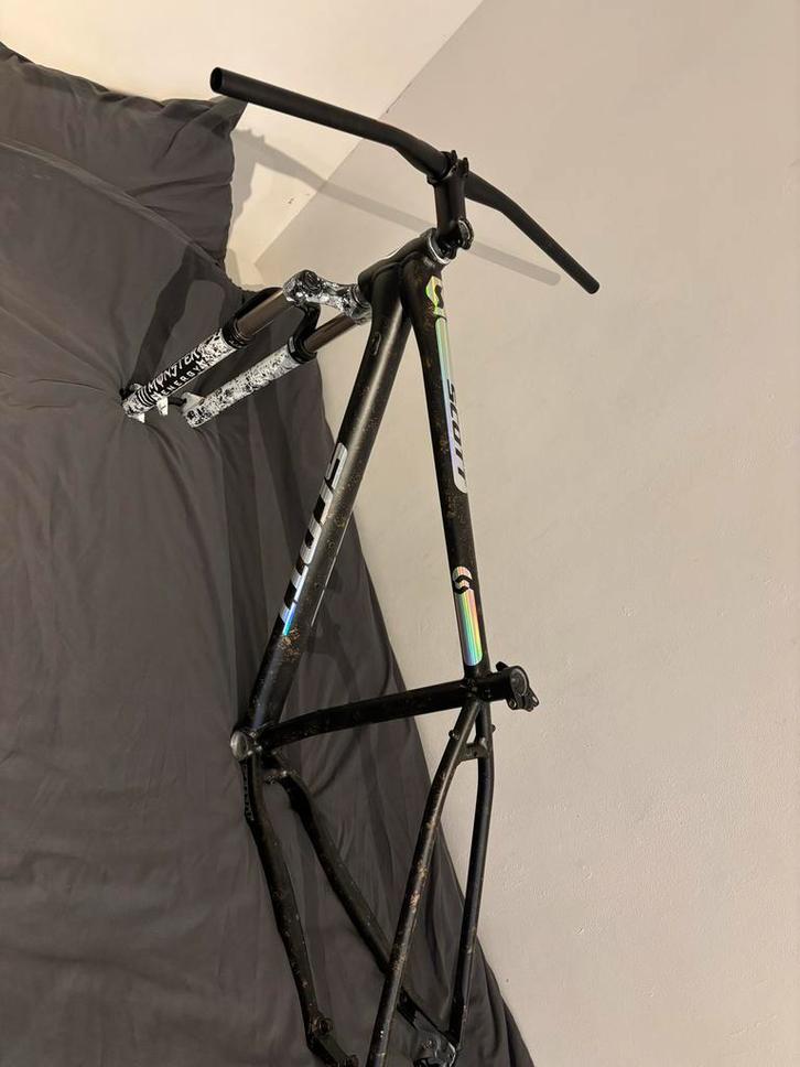 Scott Maat Large 29 inch Mountainbike Frame + Rockshox, Fietsen en Brommers, Fietsonderdelen, Gebruikt, Mountainbike, Frame, Ophalen of Verzenden
