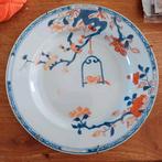 Antiek Chinees bord met vogel, Antiek en Kunst, Antiek | Porselein, Ophalen of Verzenden